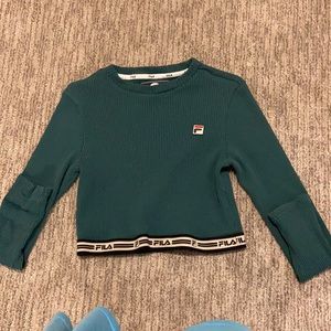 A fila long sleeve top